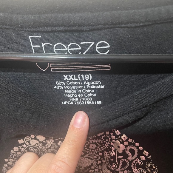 Plus size fringed skull too. Perfect for Halloween & Dia De Los Muertos like nw - Picture 4 of 5